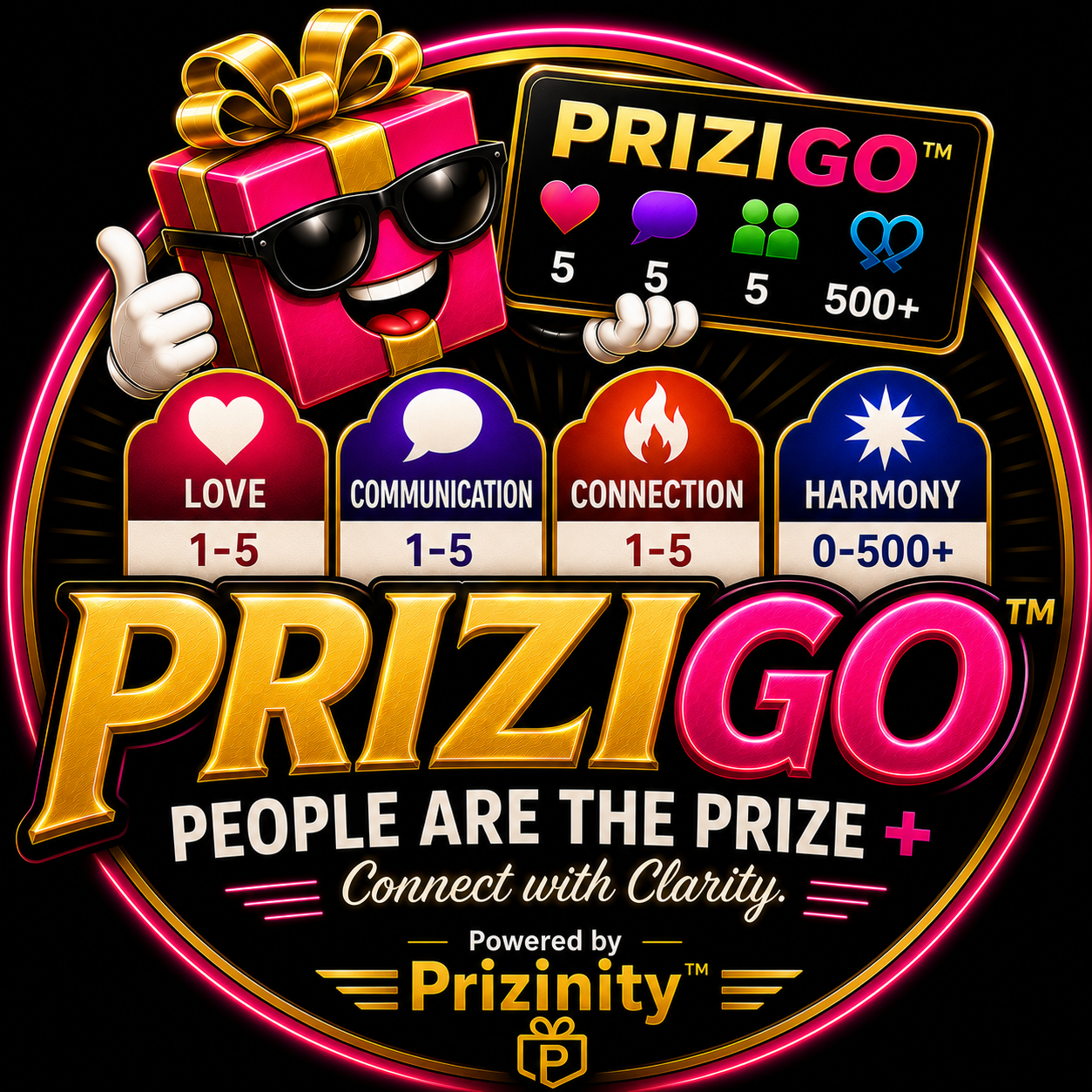 Prizigo — People Are The Prize. Connect with Clarity. Powered by Prizinity